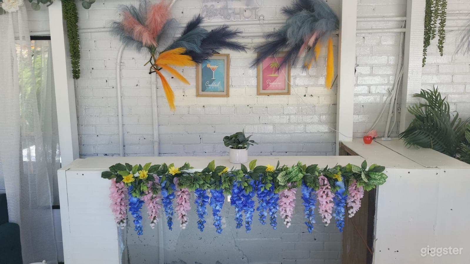 Little heaven very own island bar that installed with the pavilion 