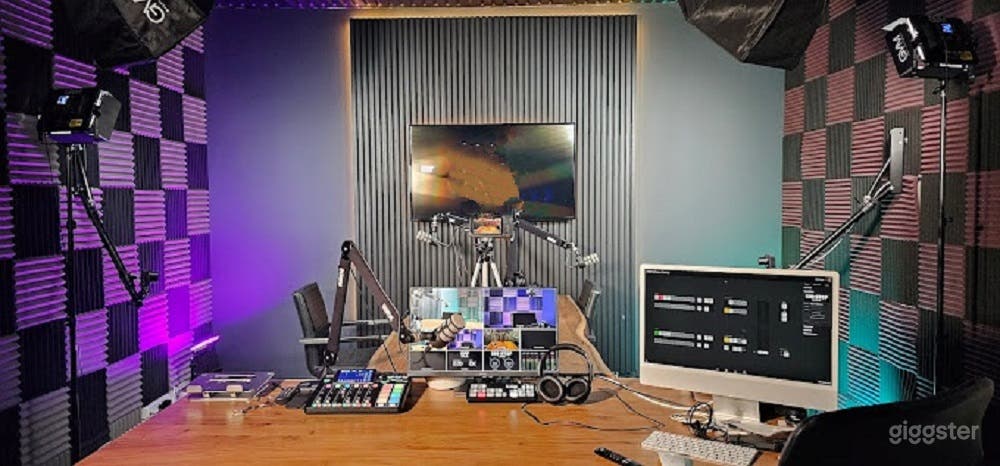 Hi-tech Interactive Podcasting Studio Photo 1