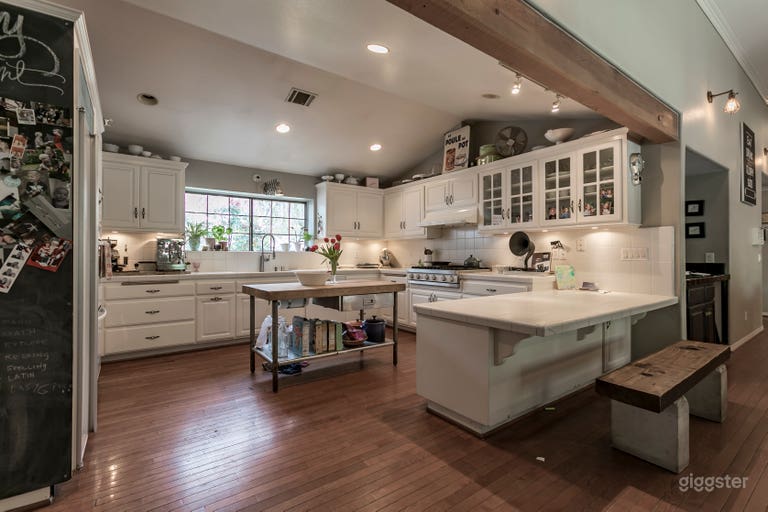  English Tudor Style With Skateboard Ramp In Yard 