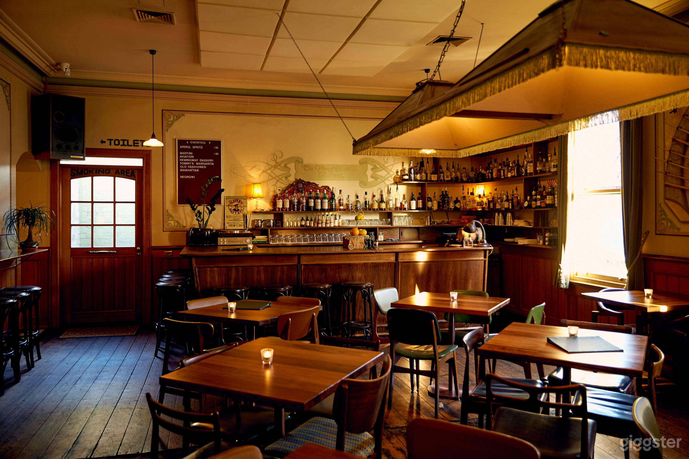 The Sunset Lounge (second bar area)