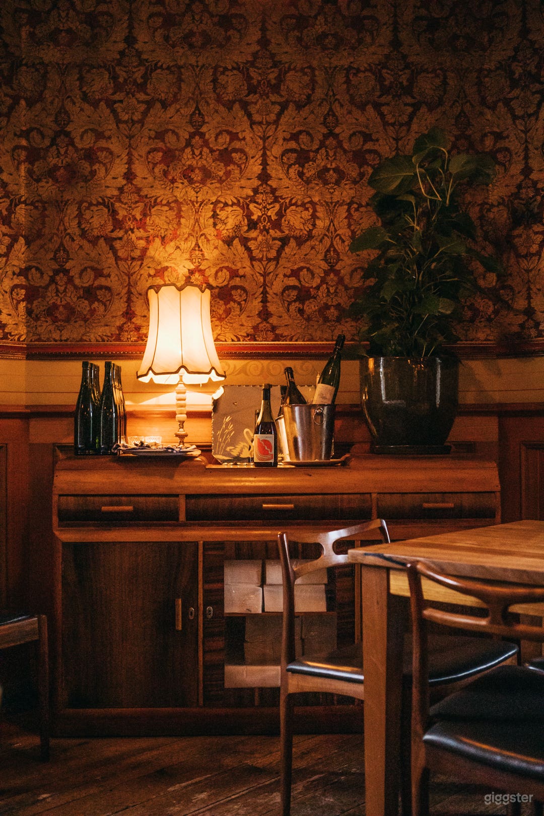 The Fire Room (second dining area)