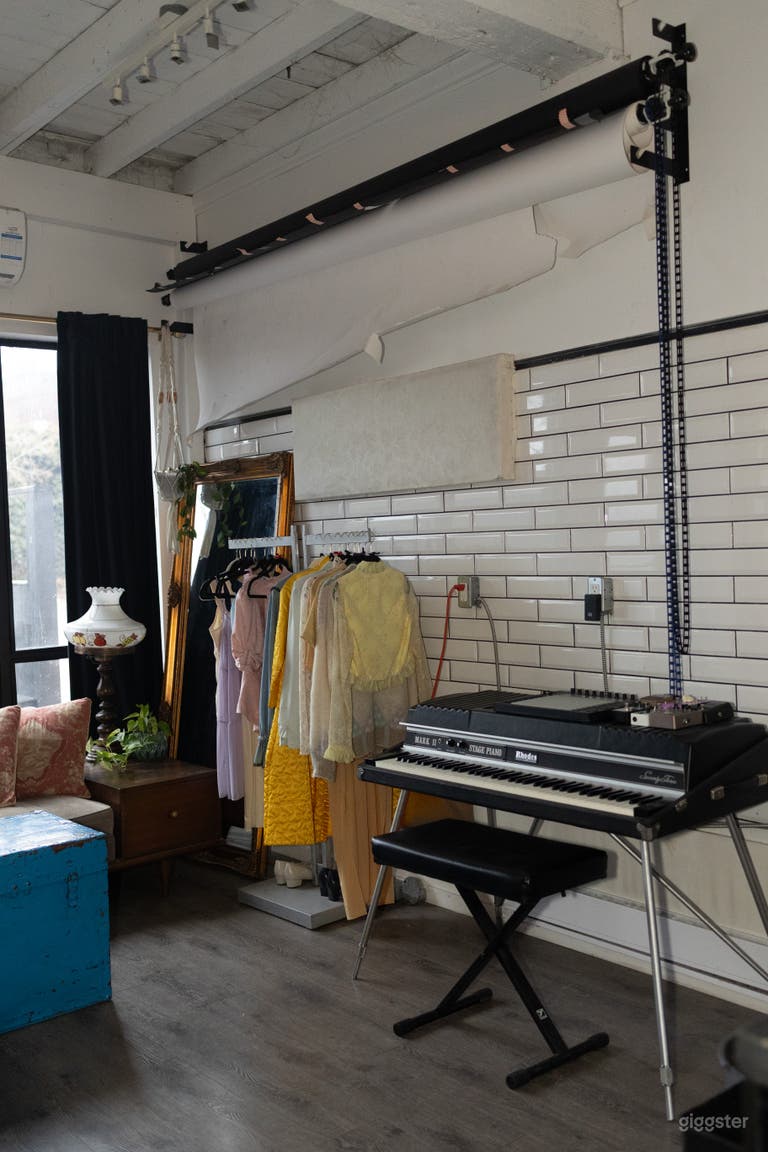  Estudio de Grabación y Creativo con Inspiración Vintage 