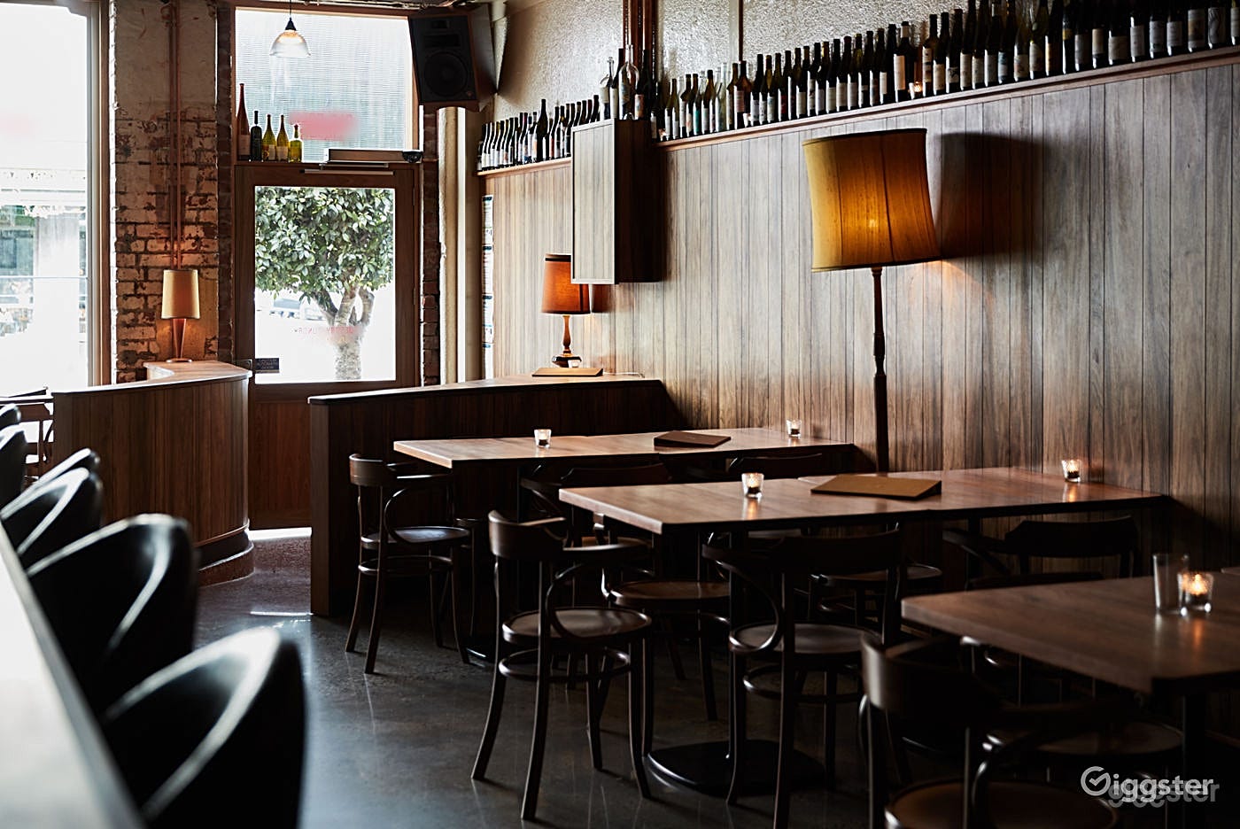 Front bar dining area