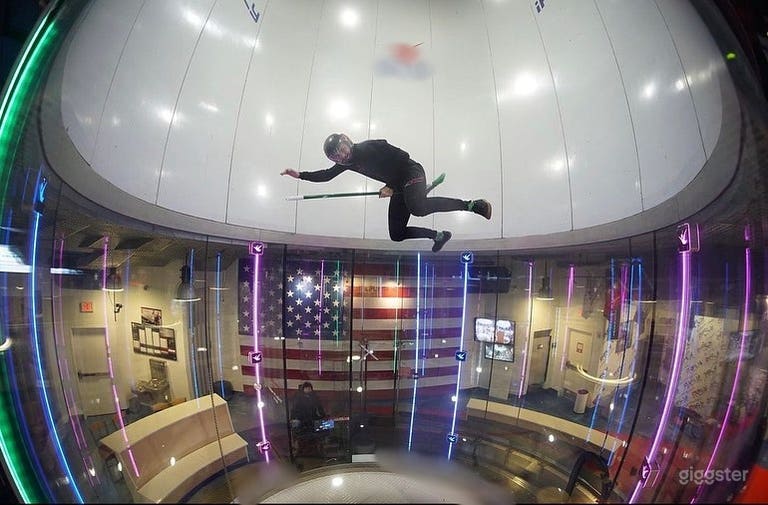  Indoor Skydiving in Virginia Beach with Ocean View 