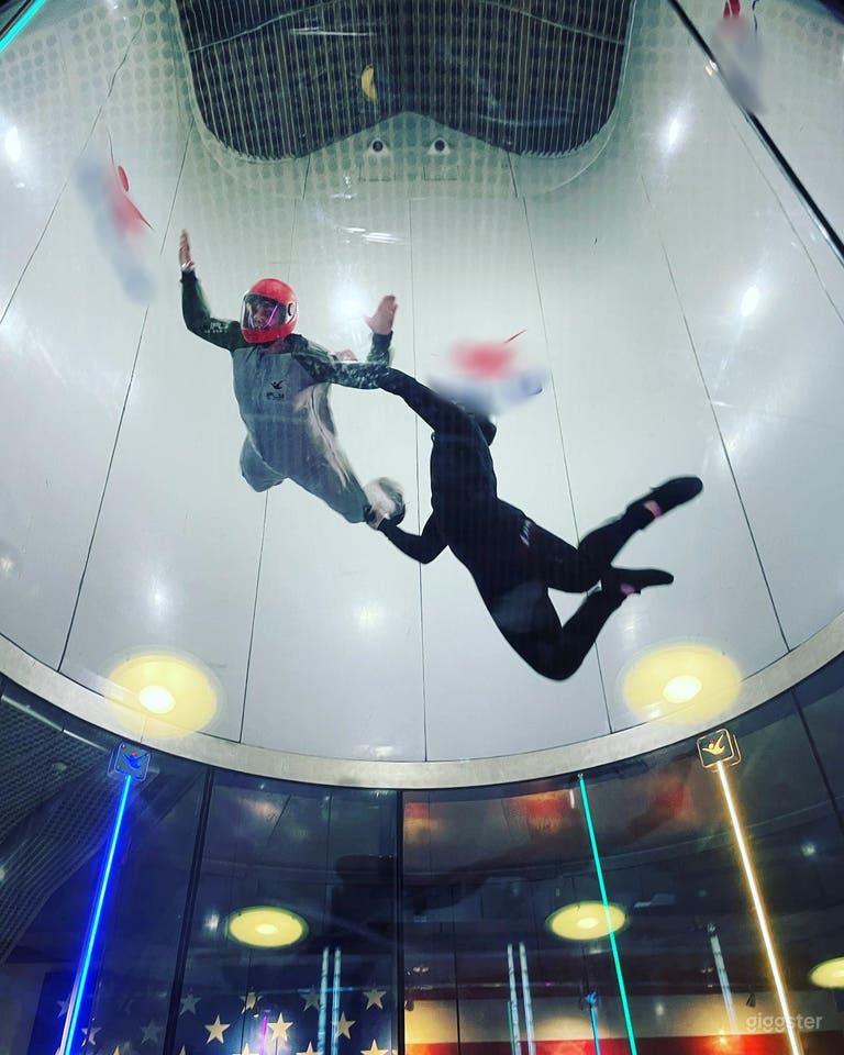  Indoor Skydiving in Virginia Beach with Ocean View 