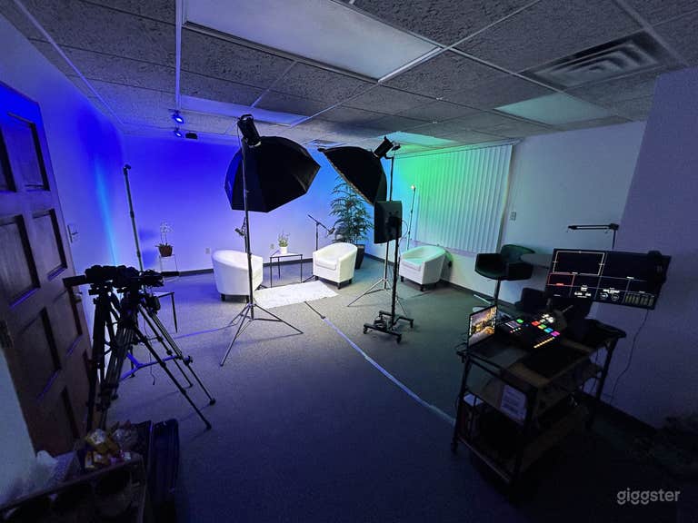  Studio de production de podcasts/contenu à Albuquerque 