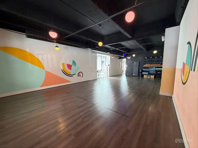  Spacious, Colorful, Bright Yoga Studio Downtown Jersey City 