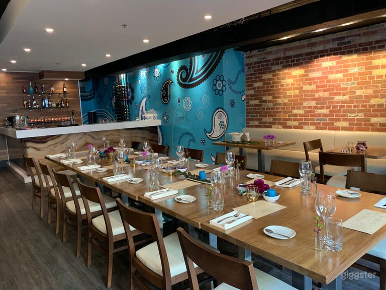  Vibrant Indian restaurant  