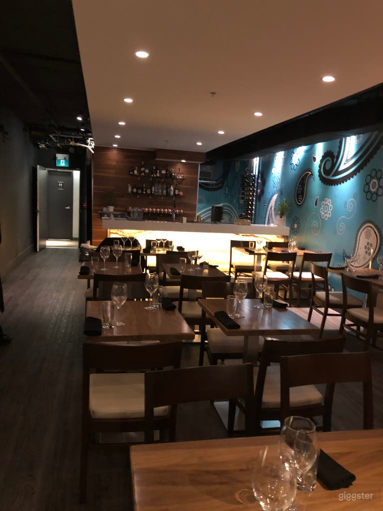  Vibrant Indian restaurant  