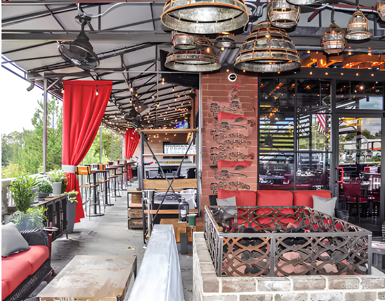  Bright Semi-covered Back Patio 