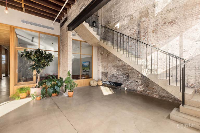  Stairway to second level and lower level conference room  