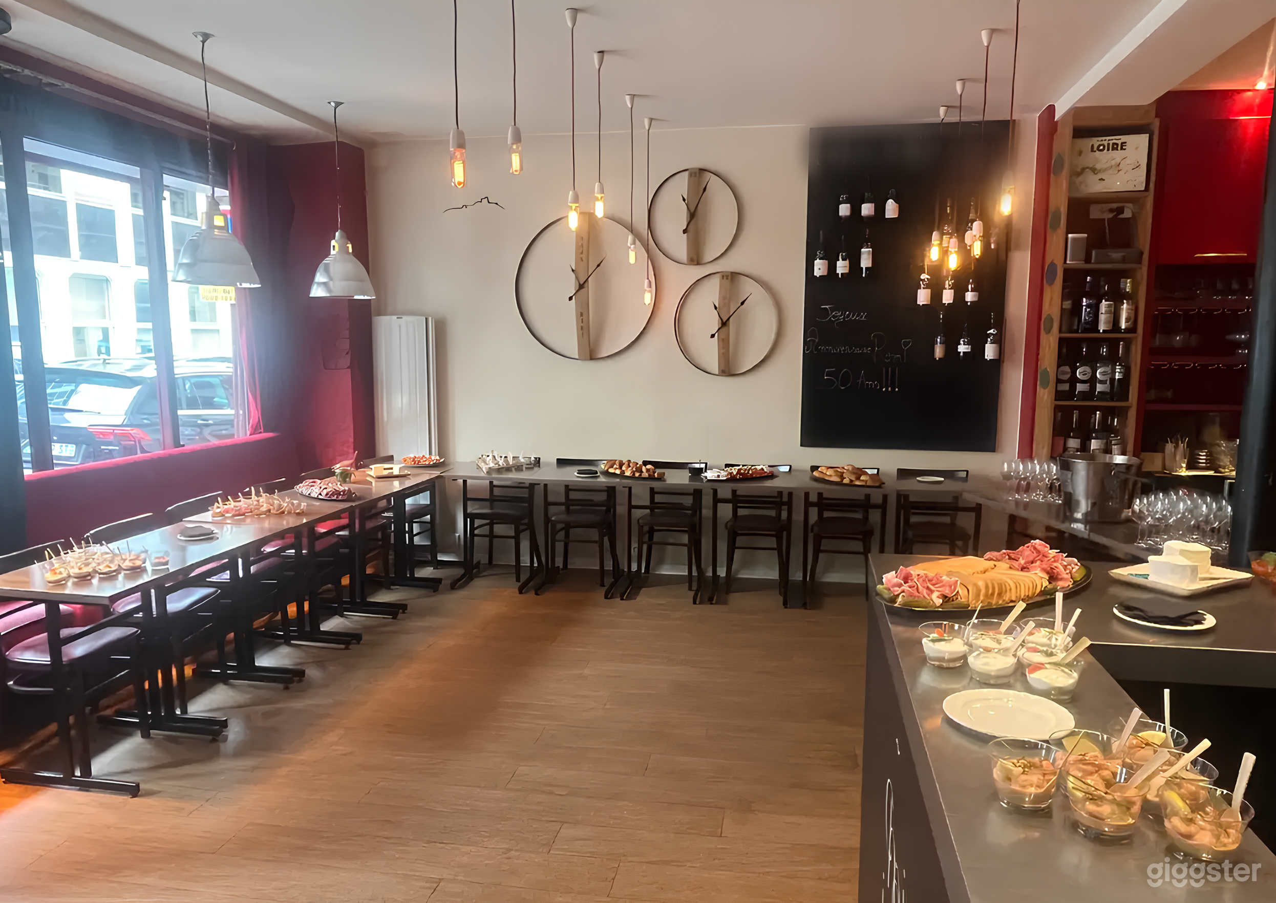 Photo de Restaurant Parisien chaleureux pour Tournage 2