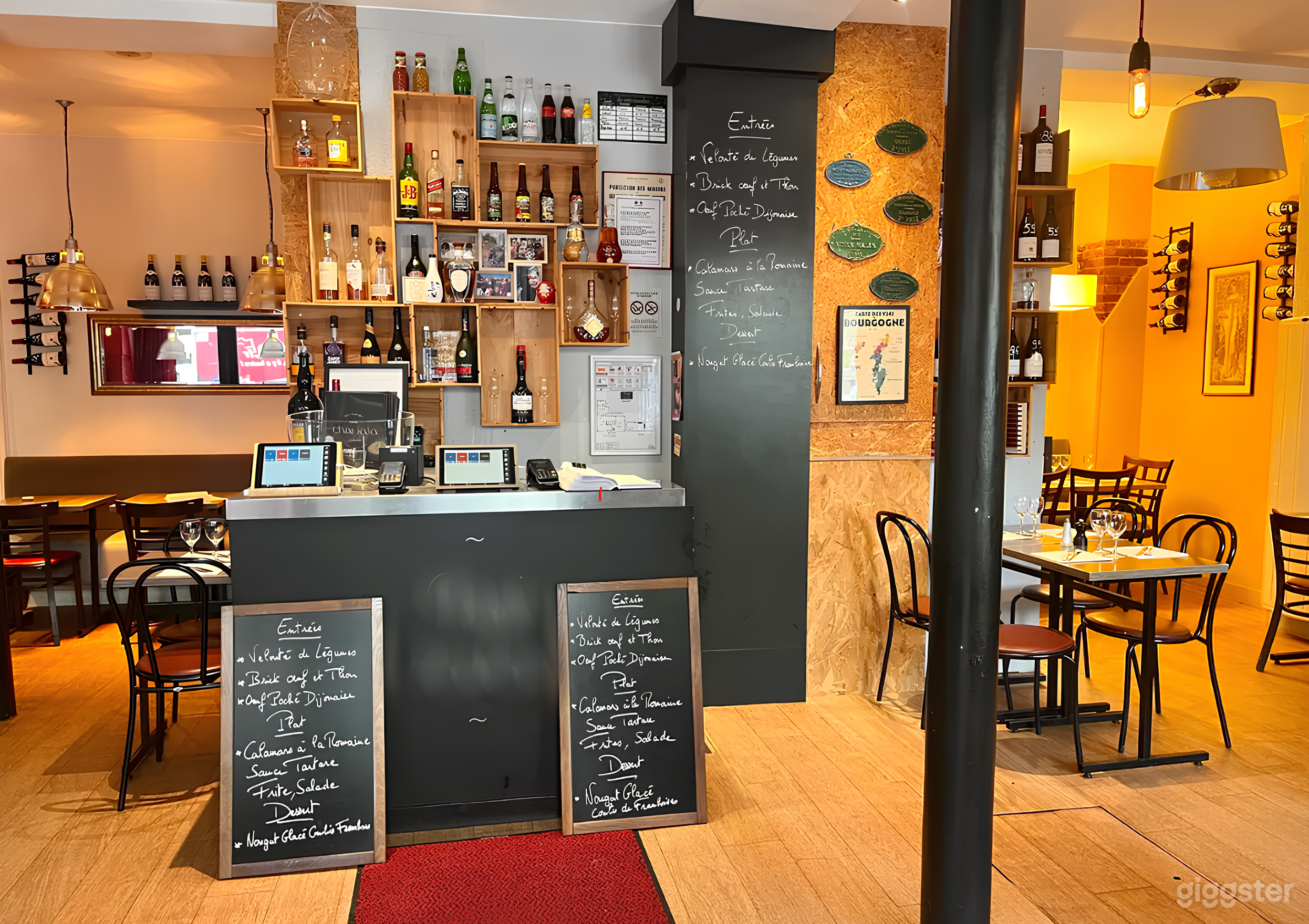 Photo de Restaurant Parisien chaleureux pour Tournage 3