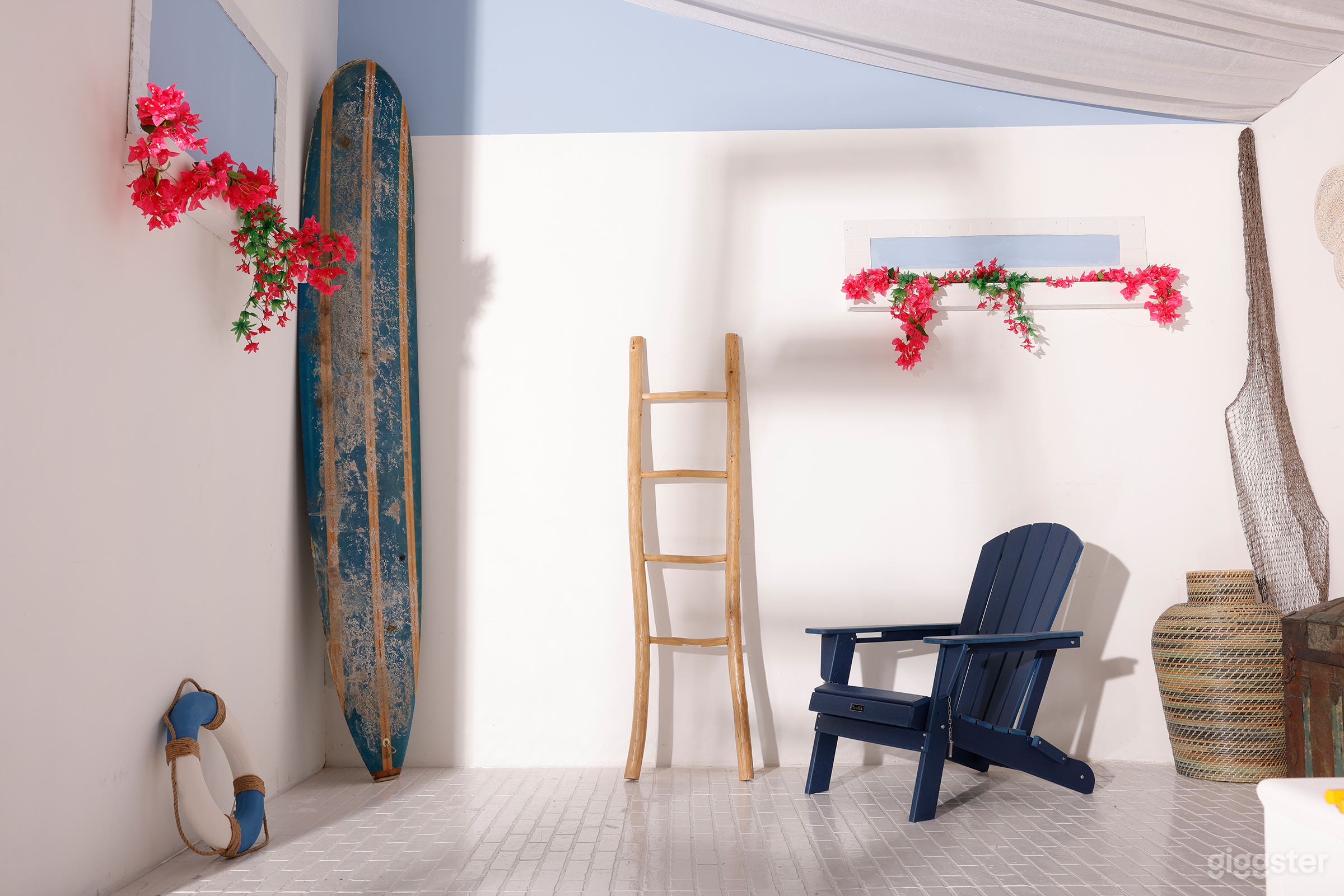 Santorini Greece set,