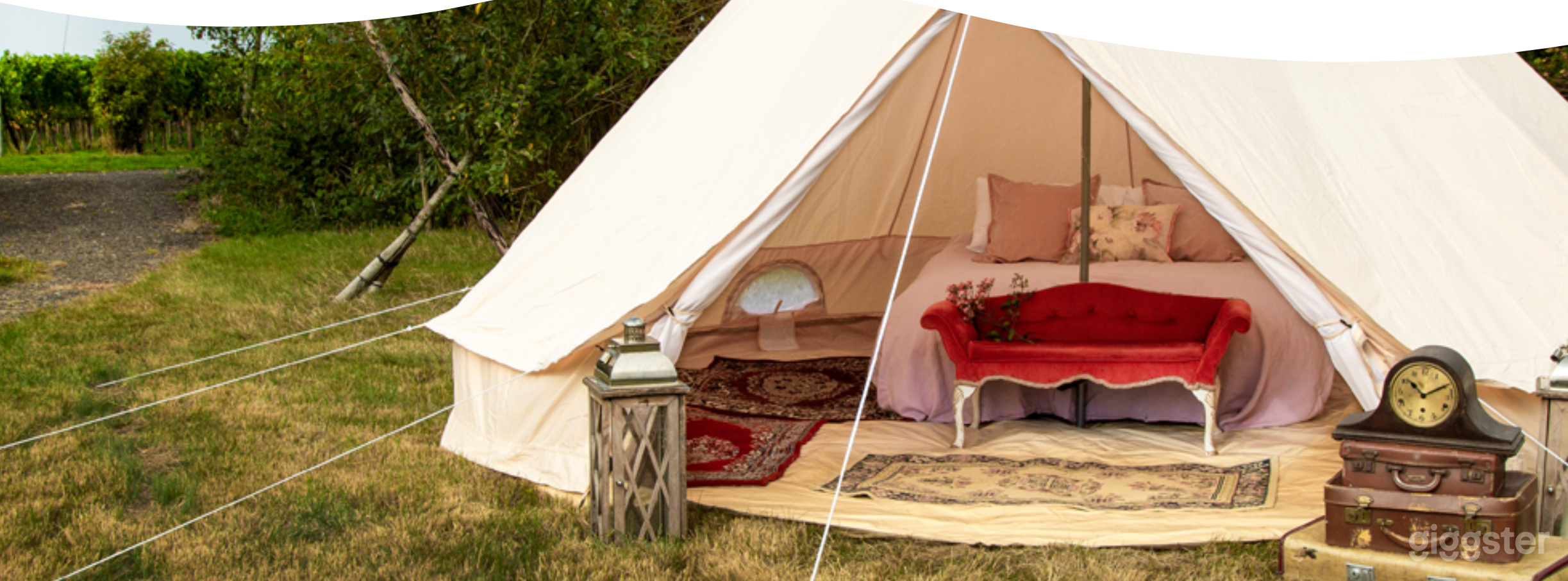 Romantic and Gorgeous Luxe Bell Tents Photo 3