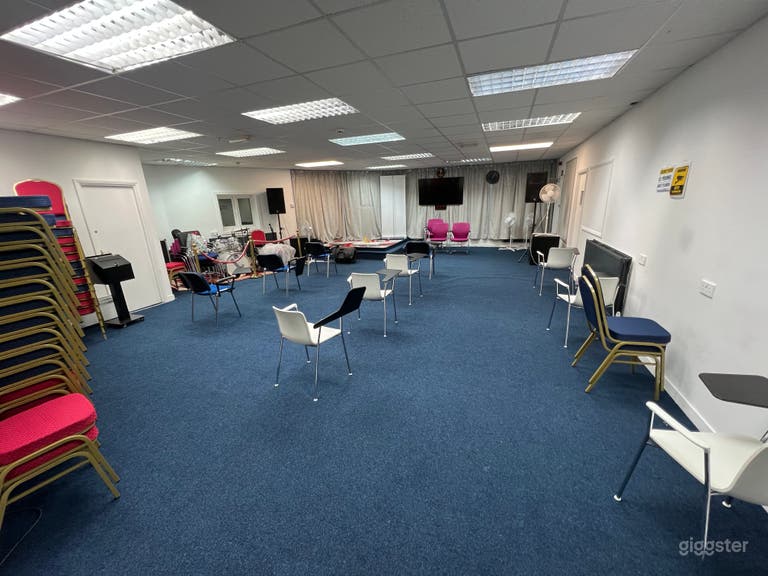  Spacious Multi Purpose Event Hall with Stage in East London 
