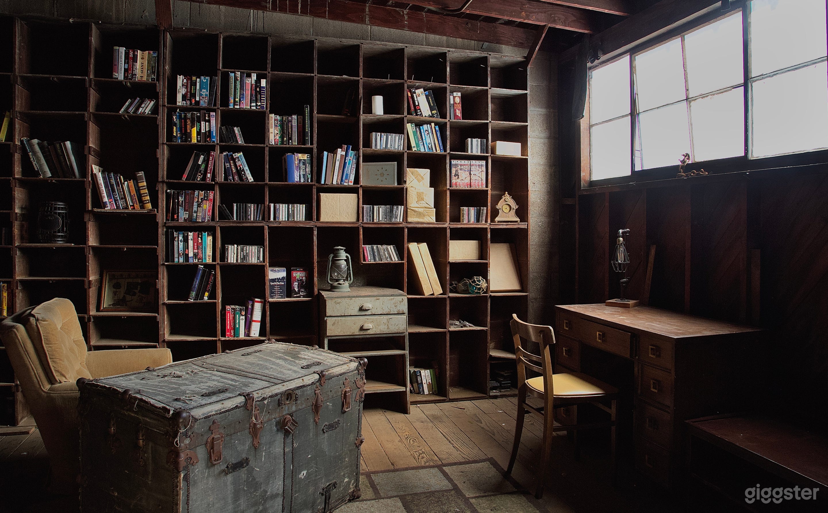 Abandoned House or Workshop Vintage Look Aged Prop Photo 2