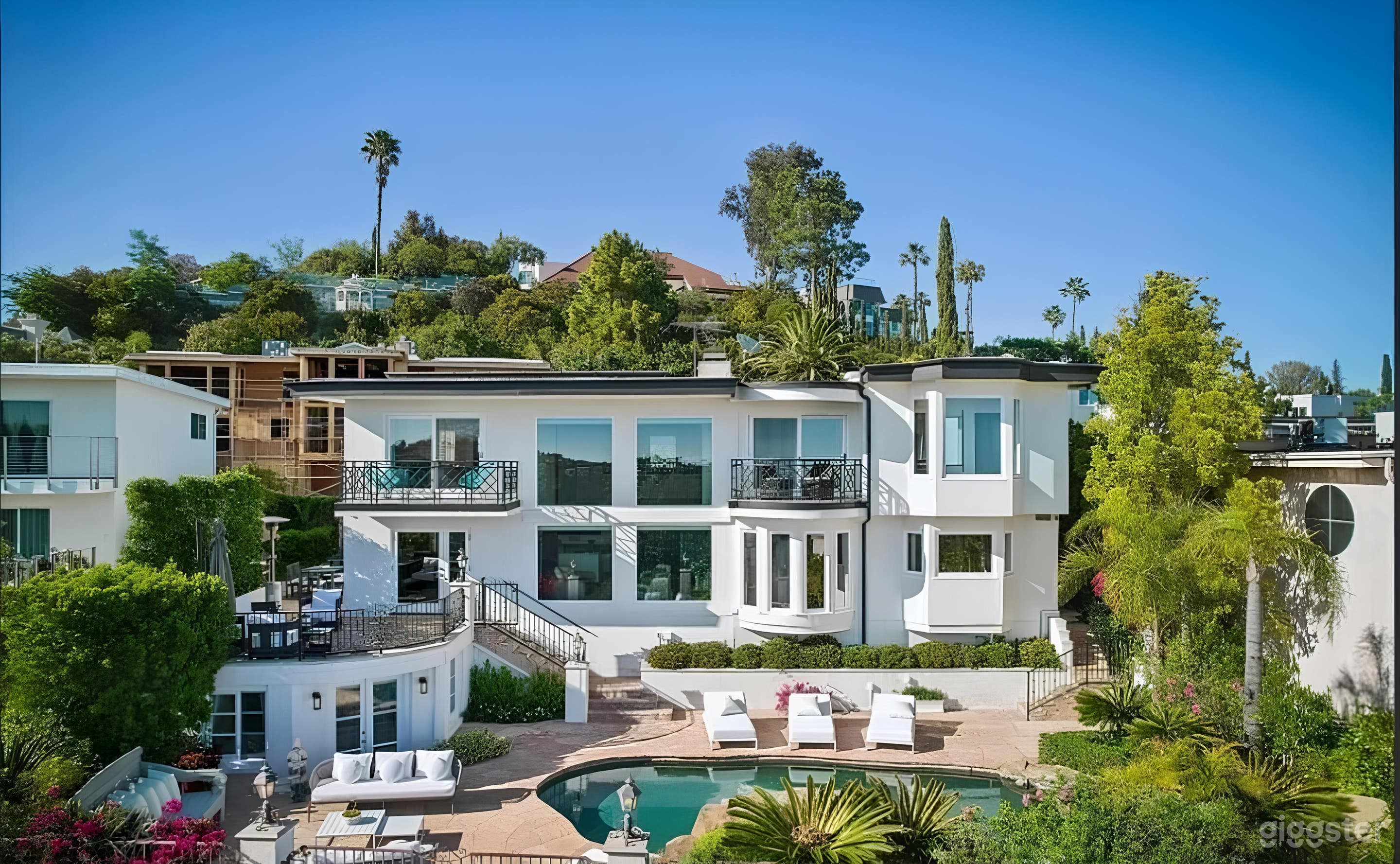 Contemporary Hillside View Estate With Grand Interiors Photo 1