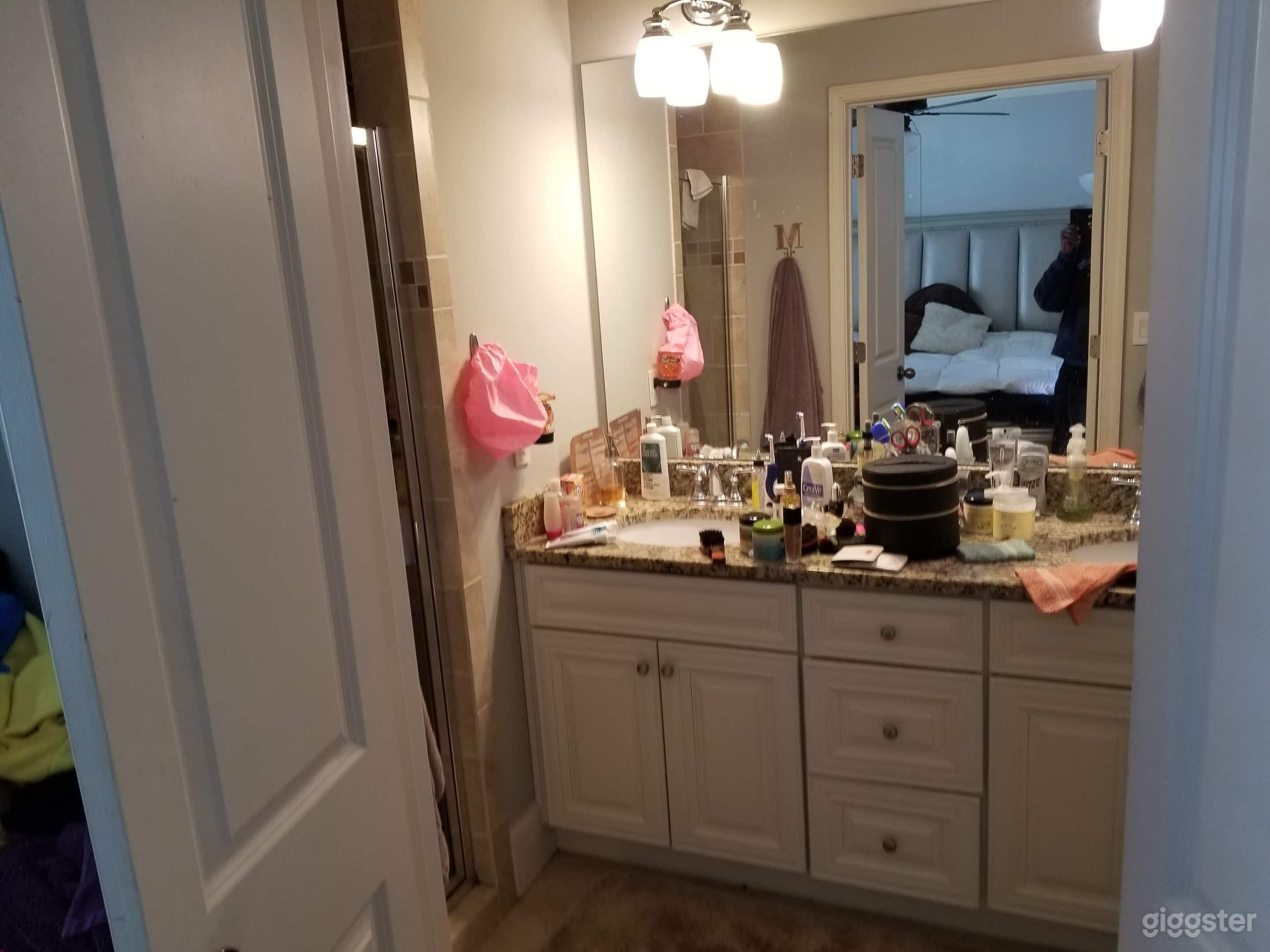 Partial Master Bathroom View