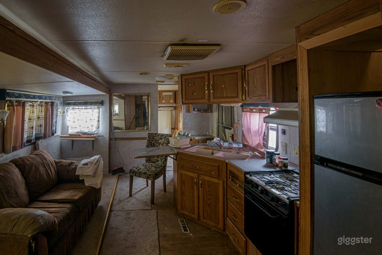  Couch and chair are on the property 
Five sets of curtains also, some handmade others bought for the space. 