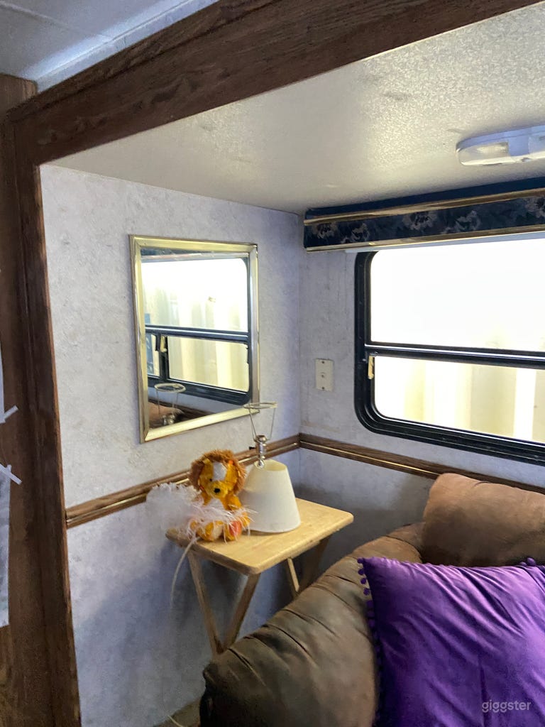  Mirrors are sometimes covered, 
Newspaper, Contact paper, posters, 
They sell a mirror fog that makes it so you can’t see a reflection we don’t have that on site. 