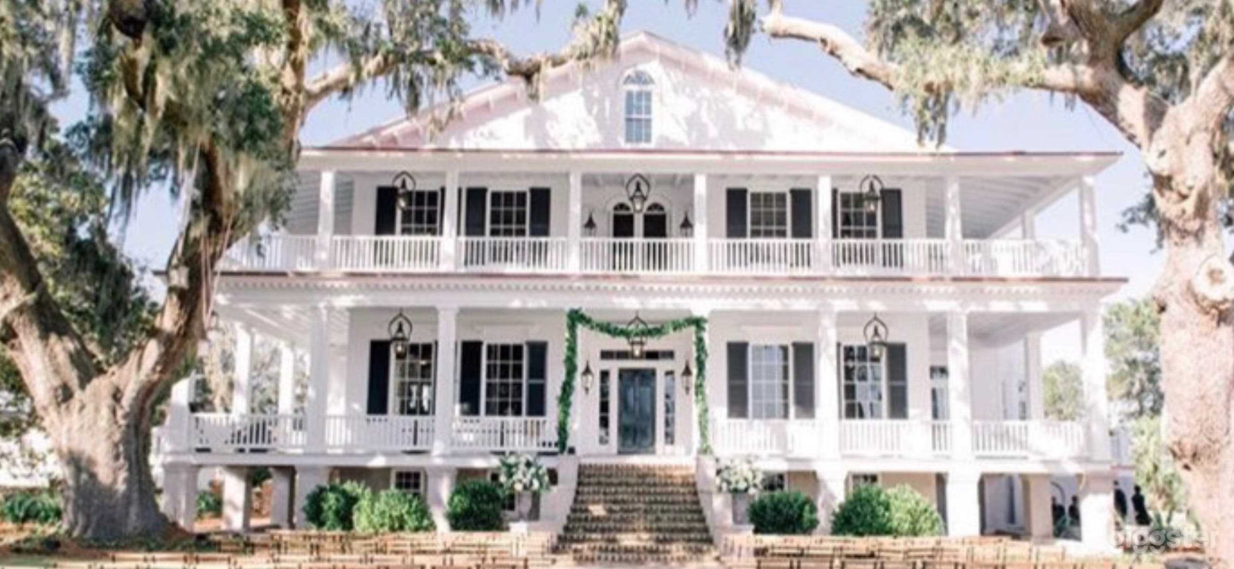 Tidalholm, 1853 Antebellum mansion located on the Beaufort river.  Home to Hollywood films "The Big Chill" (1983) and The Great Santini (1979).  Fully restored in 2019.