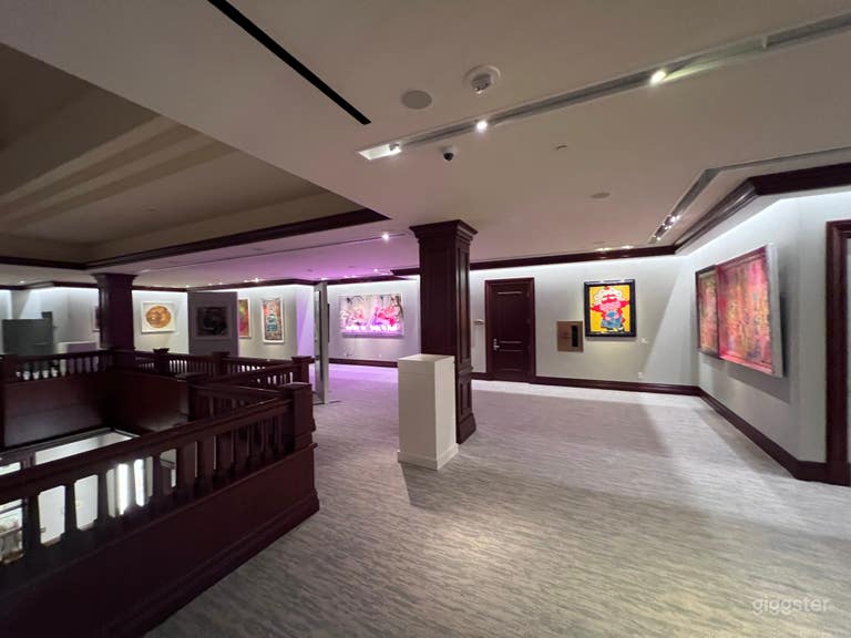  Evening view with island walls.  