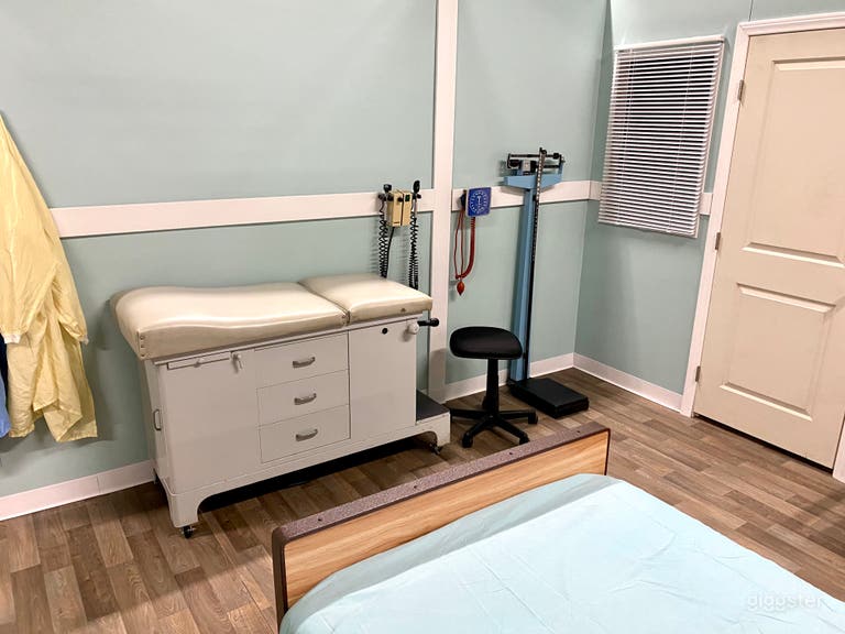  Hospital Room Set in Sound Proof Studio 