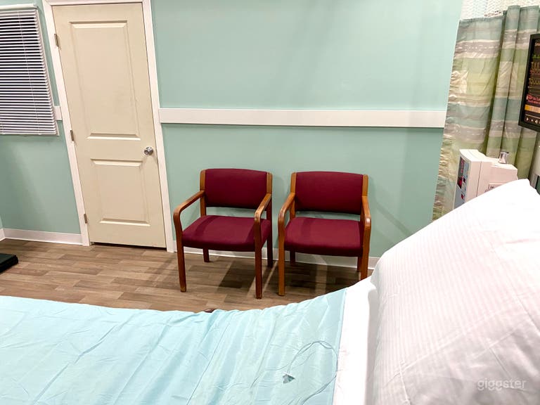 Hospital Room Set in Sound Proof Studio 