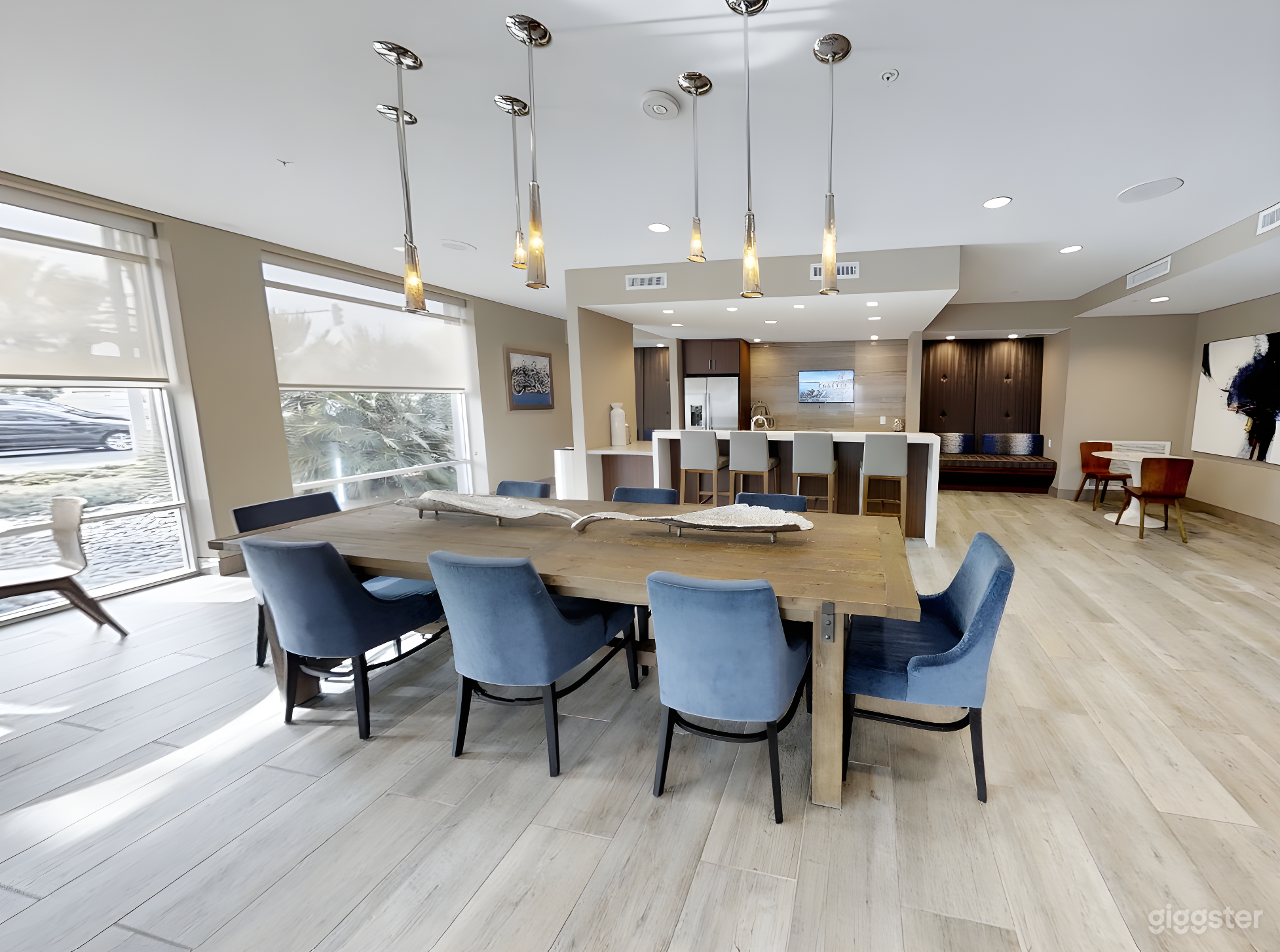 Modern Lounge with Kitchen Photo 2