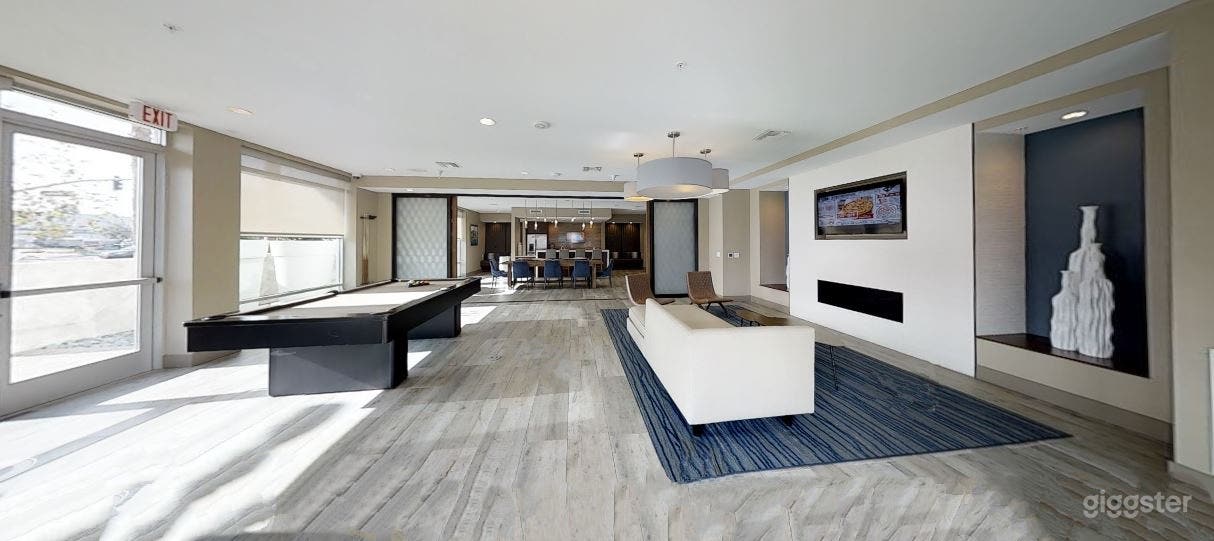 Modern Lounge with Kitchen Photo 1