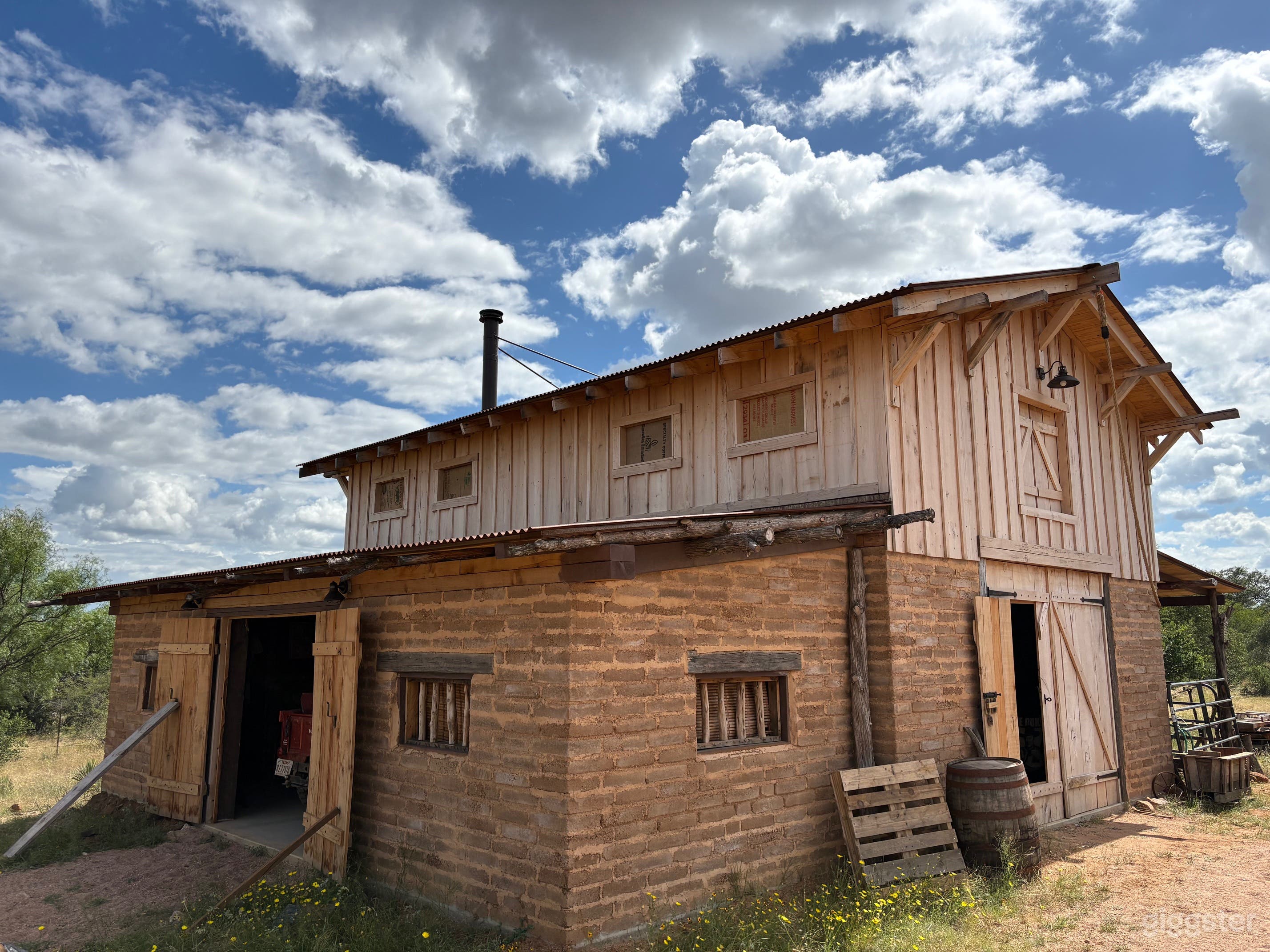 Old West Adobe Barn