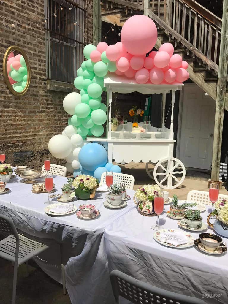  Ladies afternoon tea. 