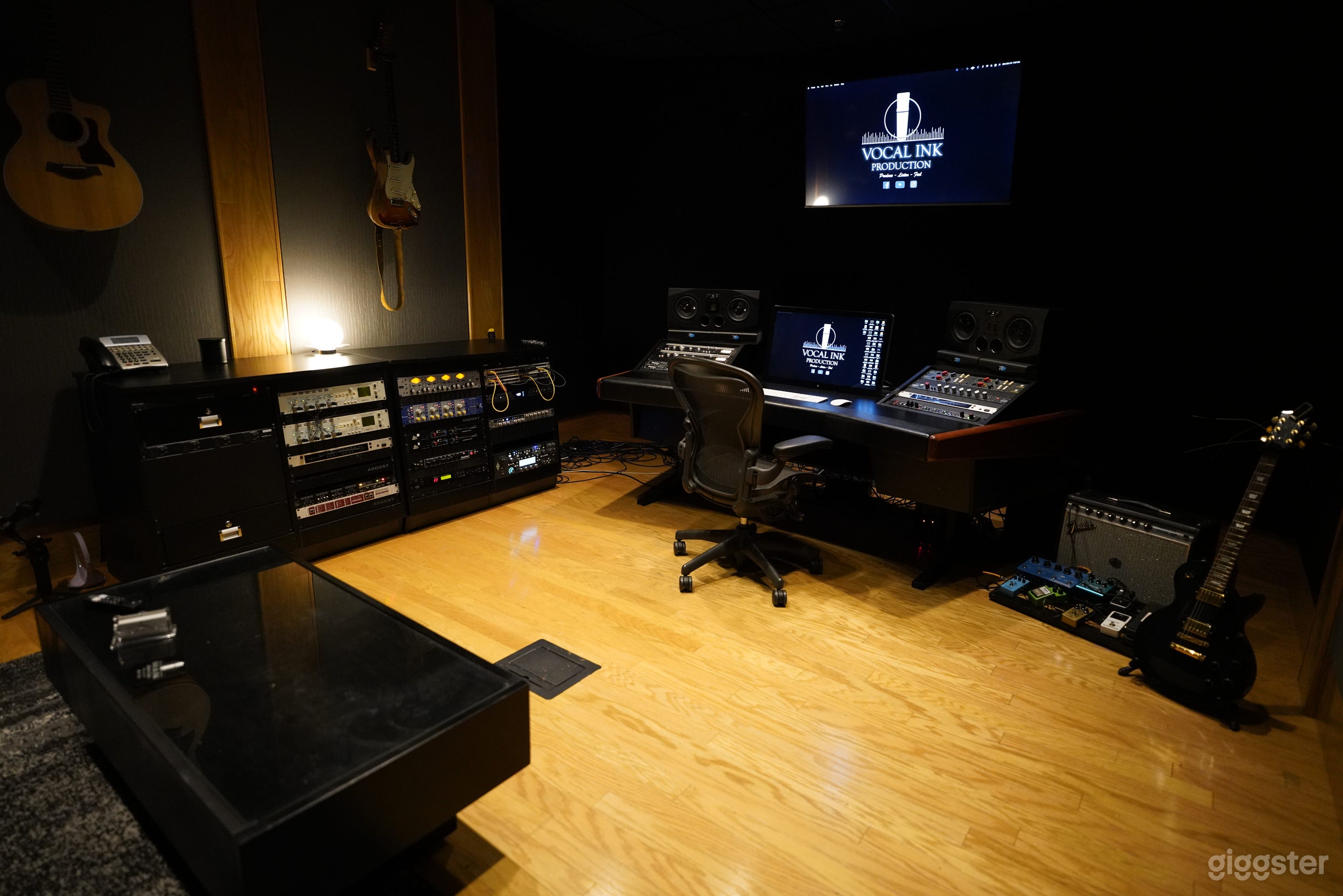 Control Room A (1 of 3 identical sized Control Rooms)