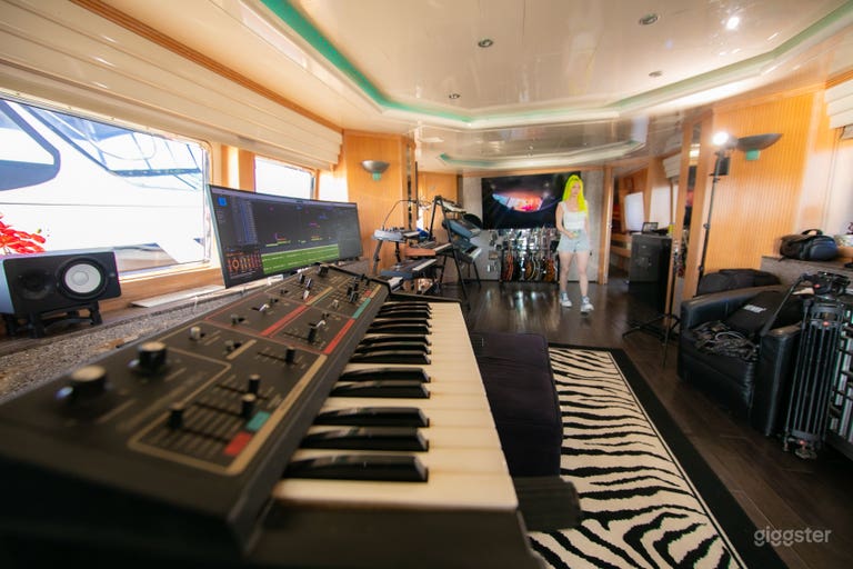  Luxury Superyacht Recording Studio & Creative Escape 