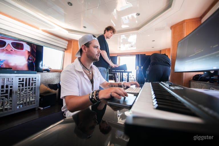  Luxury Superyacht Recording Studio & Creative Escape 