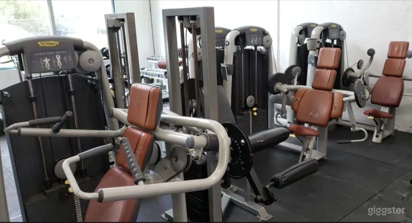  Warehouse-style Gym with an Industrial Vibe Photo 3