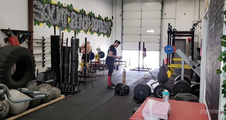   Warehouse-style Gym with an Industrial Vibe 