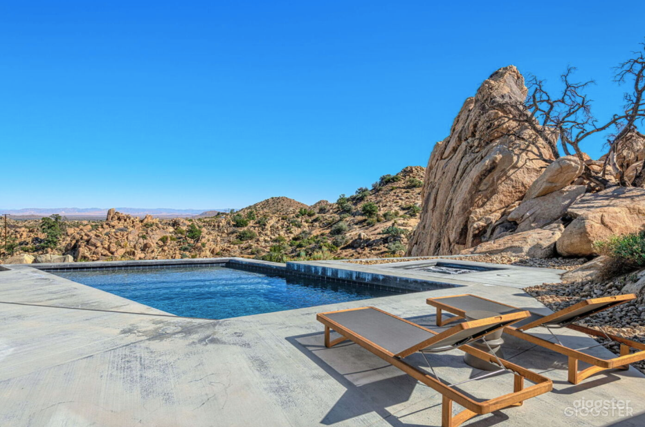 Pool in Black Desert House...Ft. in Architectural Digest Photo 4