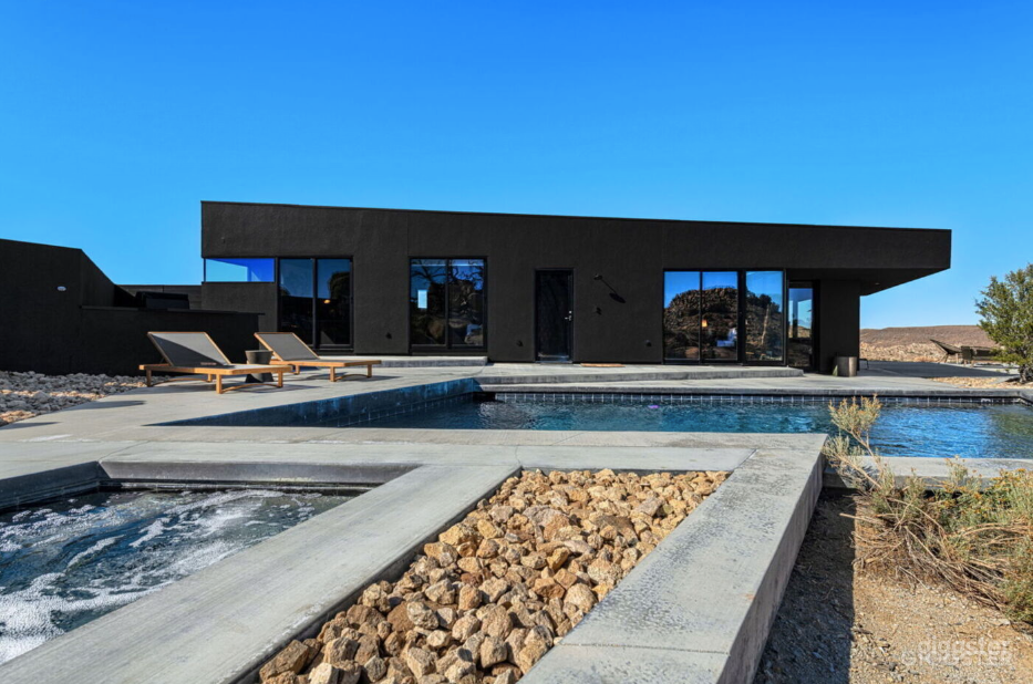 Pool in Black Desert House...Ft. in Architectural Digest Photo 3