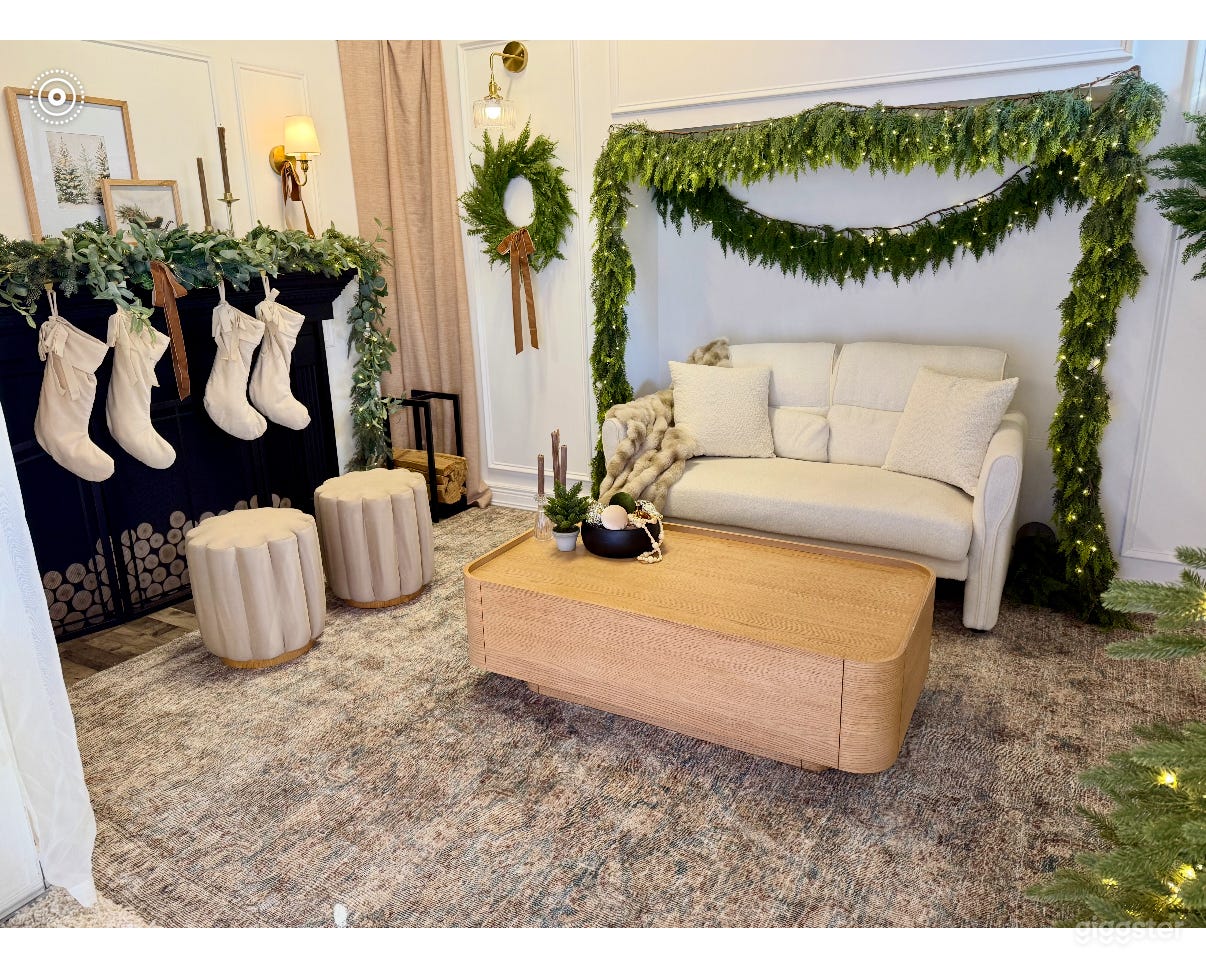 Festive and Cozy Christmas/Holiday Living Room Set Photo 1