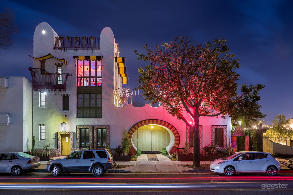 Exterior Street View at night
