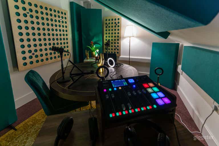  'The Nest' our sound treated space  
