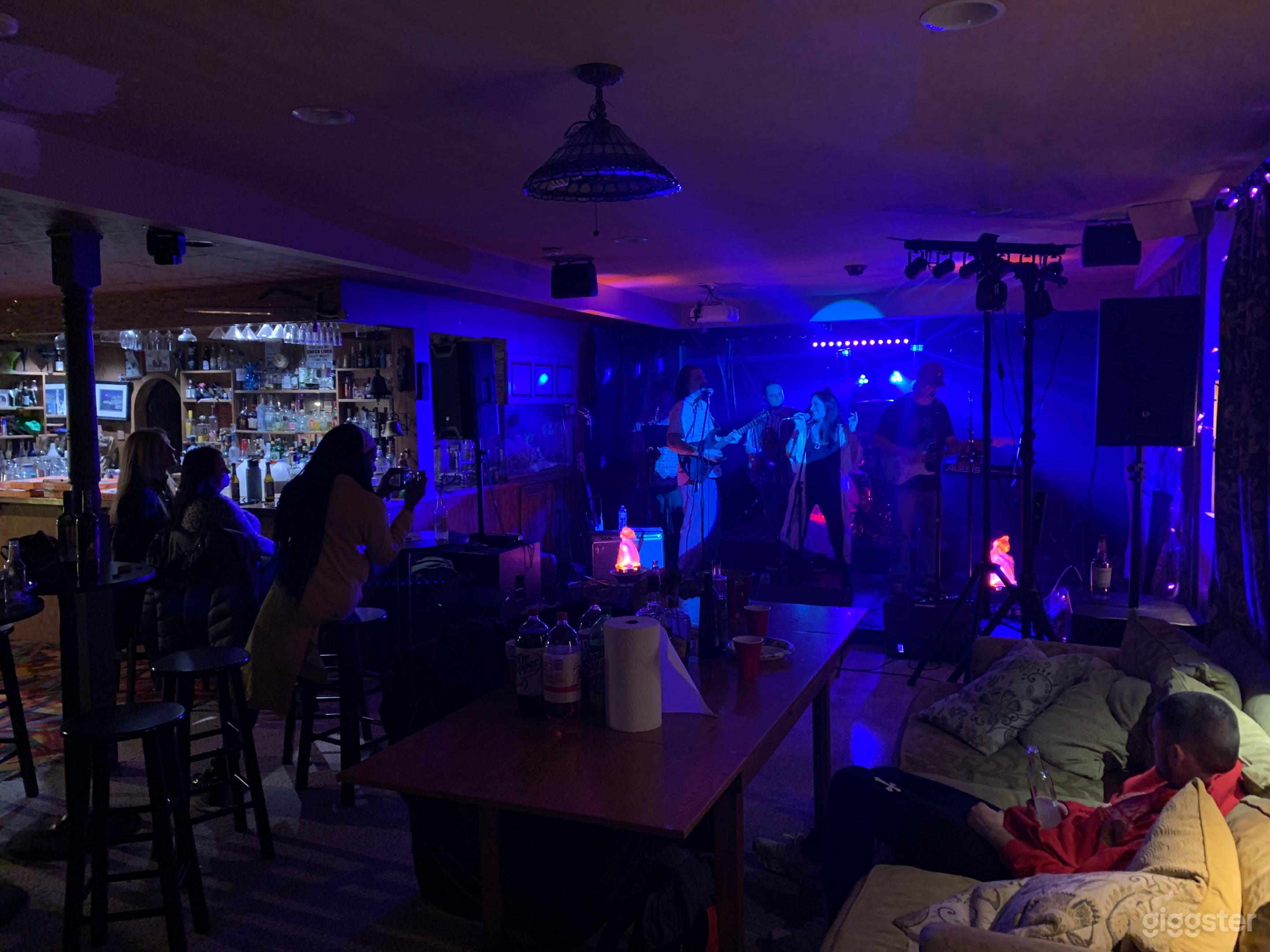 One of the best bands in Atlanta only plays at the Lodge.  Free on Wednesday nights and can be hired by groups for other times.  