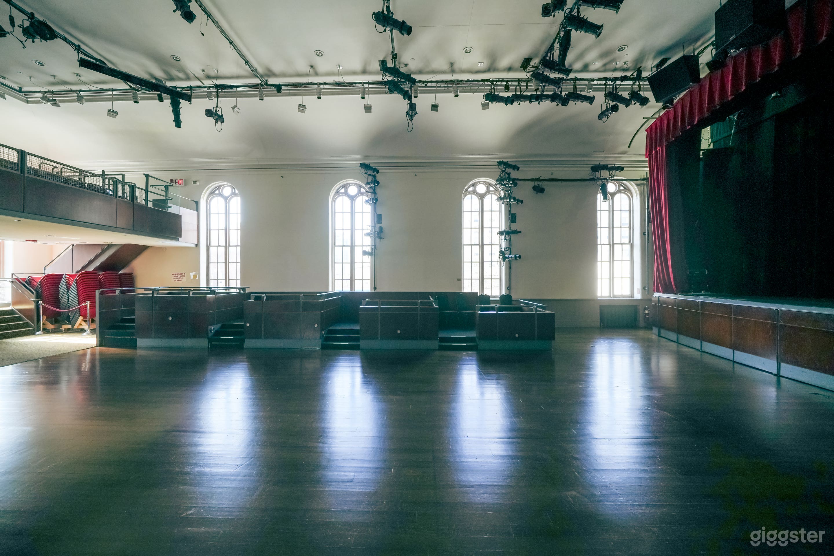 90s Town Hall with Office and Changing Room Photo 3