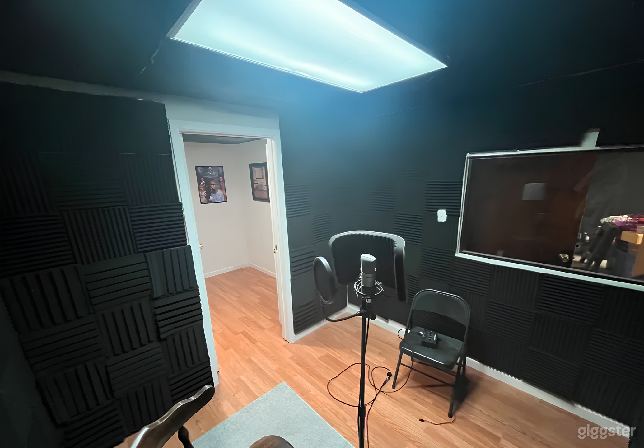 Sound Booth with Computer Photo 2