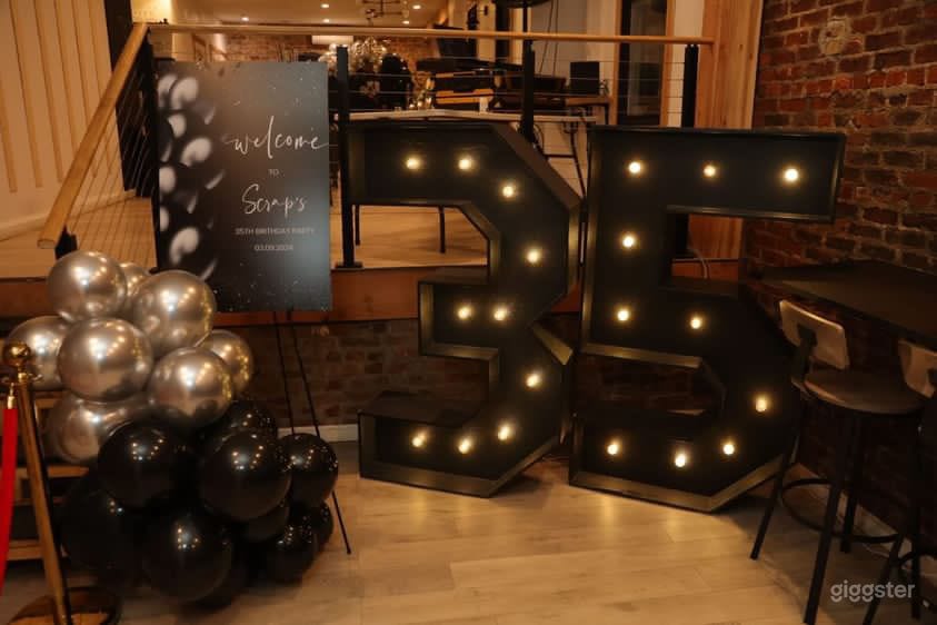 Modern Venue With Brick Accent Photo 2