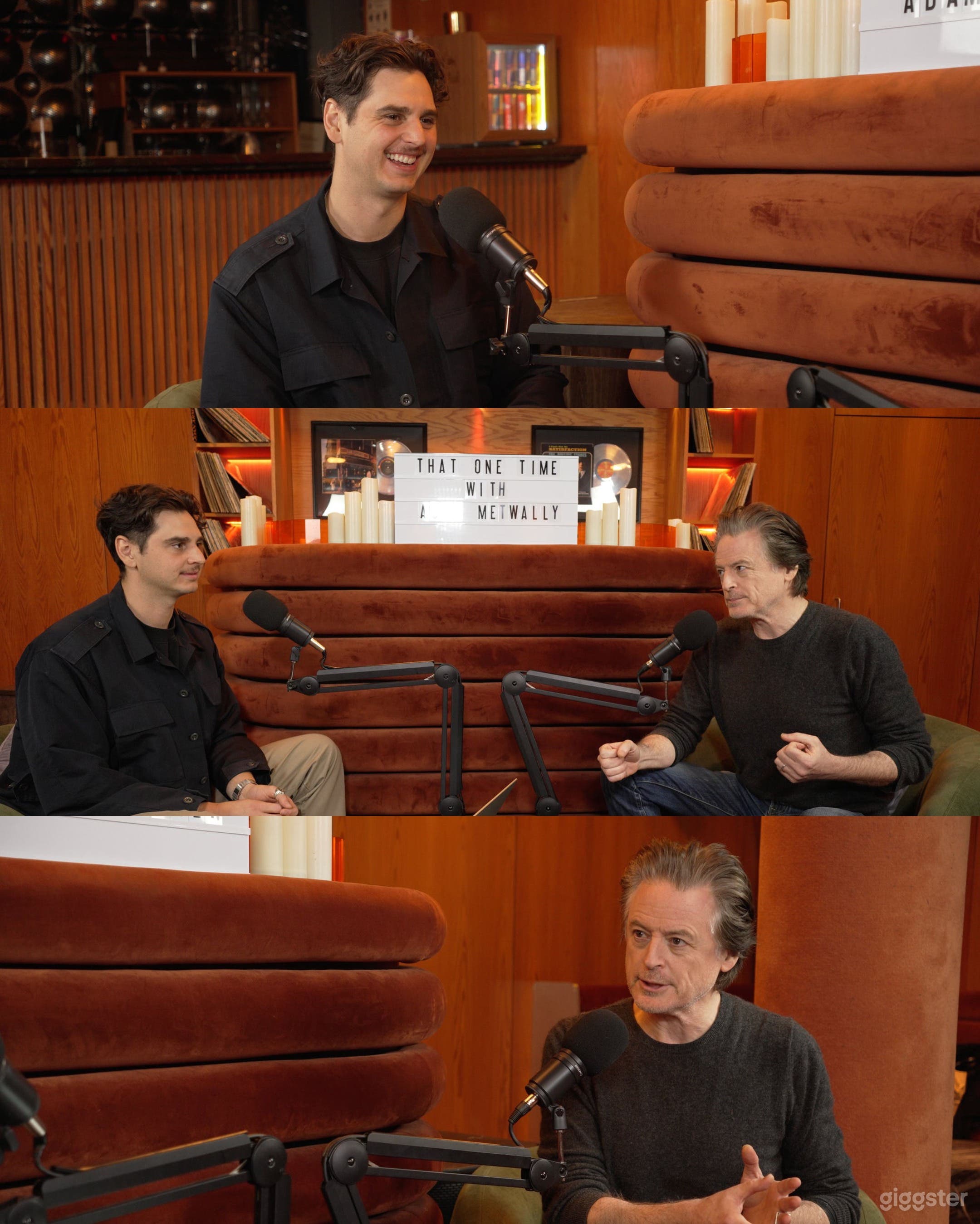 Chelsea Podcast Studio: Warm Lounge & Industrial Grey Photo 1