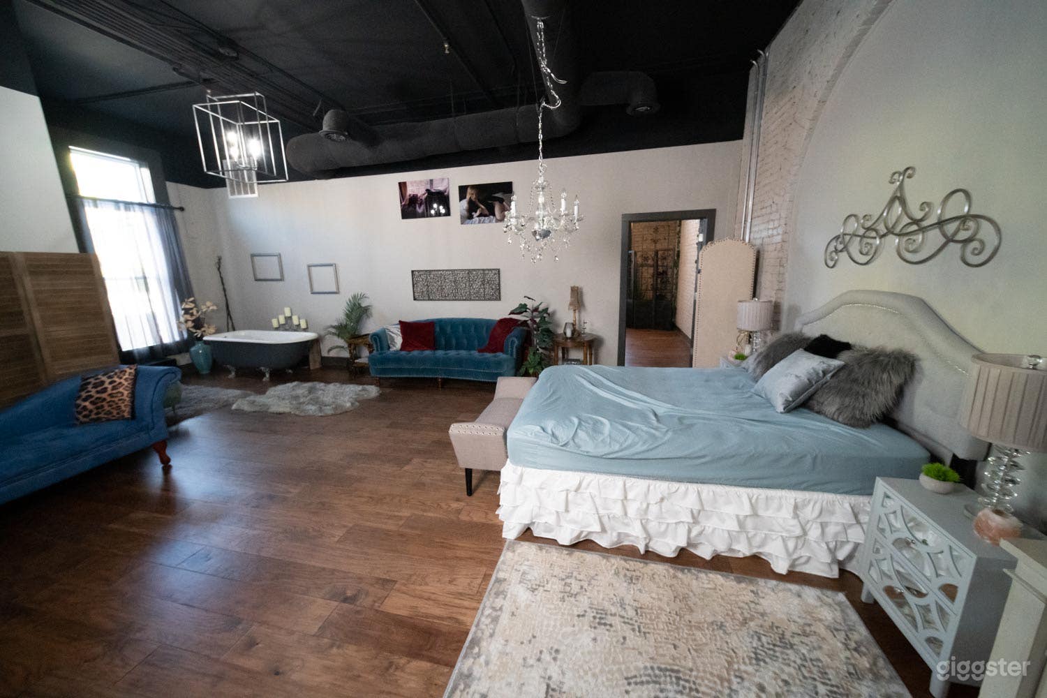 Main boudoir studio area