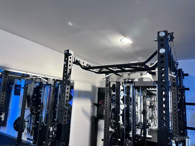  Pasadena home gym and podcast studio 